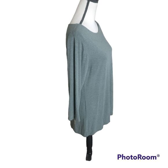 Soft Surroundings Tunic with Zipper Detail on the Arms. Size L. - Picture 3 of 7